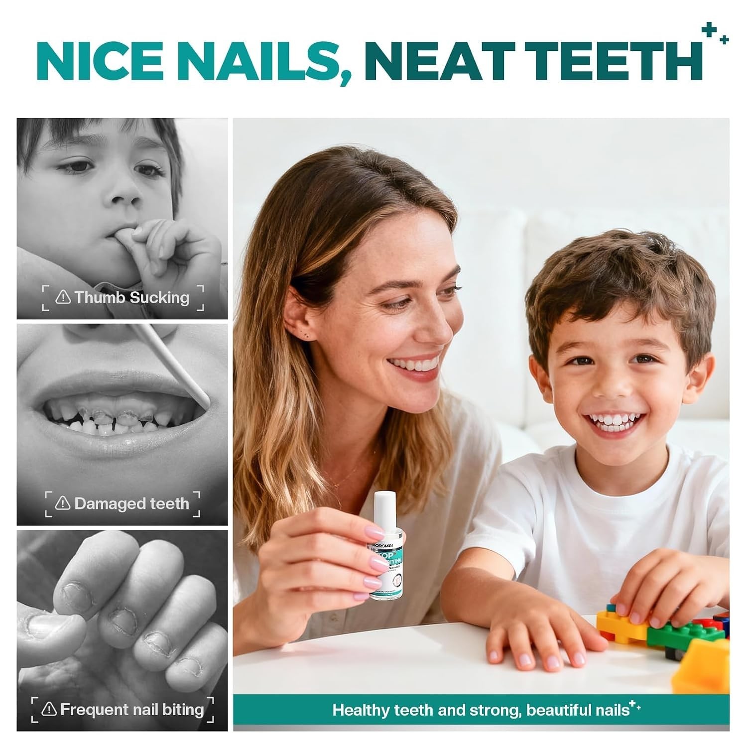 Nail Biting Prevention For Kids: Thumb Sucking Deterrent No Bite Nail Polish …