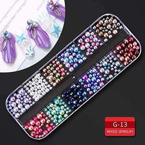 Piedras Para Uñas Disenos De Accesorios Acrilicas Decorar Adornos Unas ,9 cajas