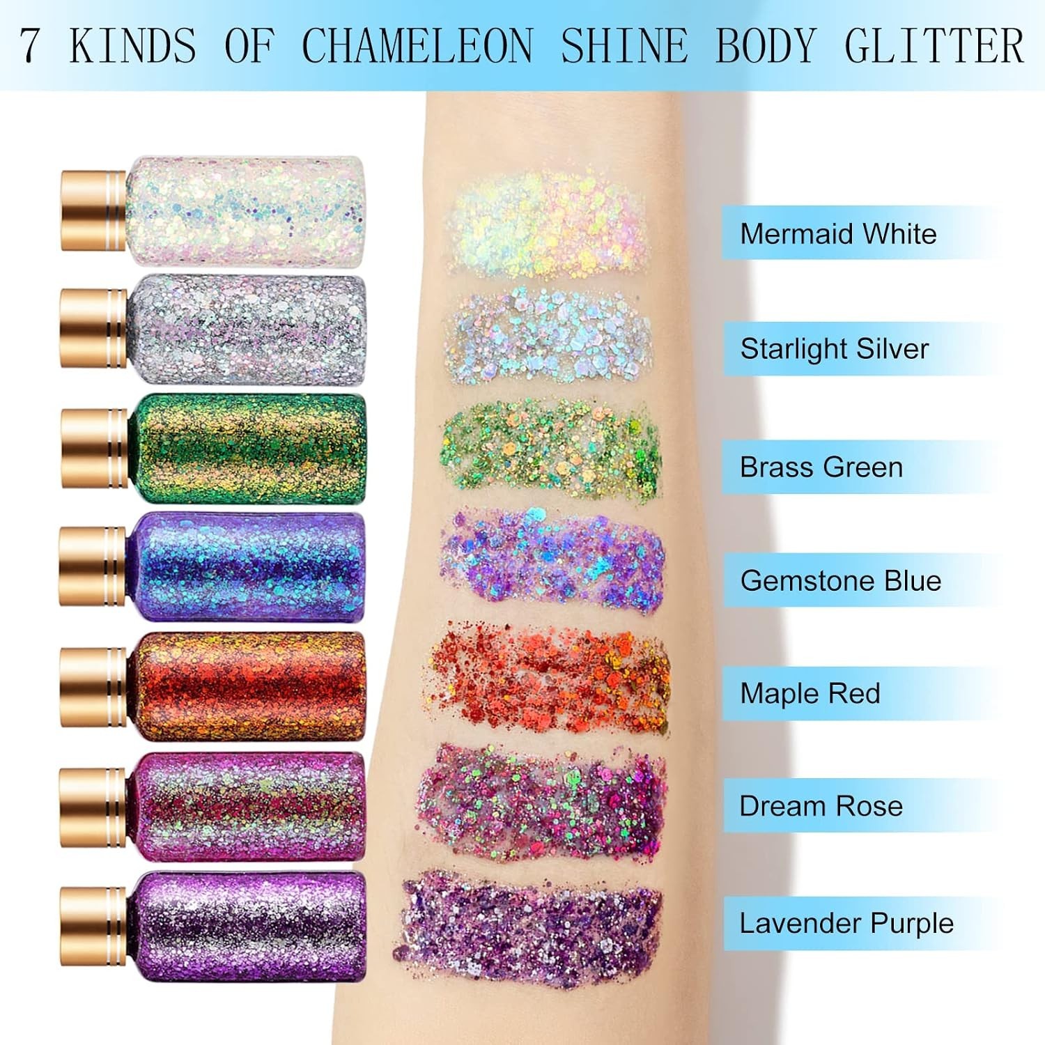 1oz Gemstone Purple Glitter Gel for Faces & Bodies | Long-Lasting & Non-Toxic