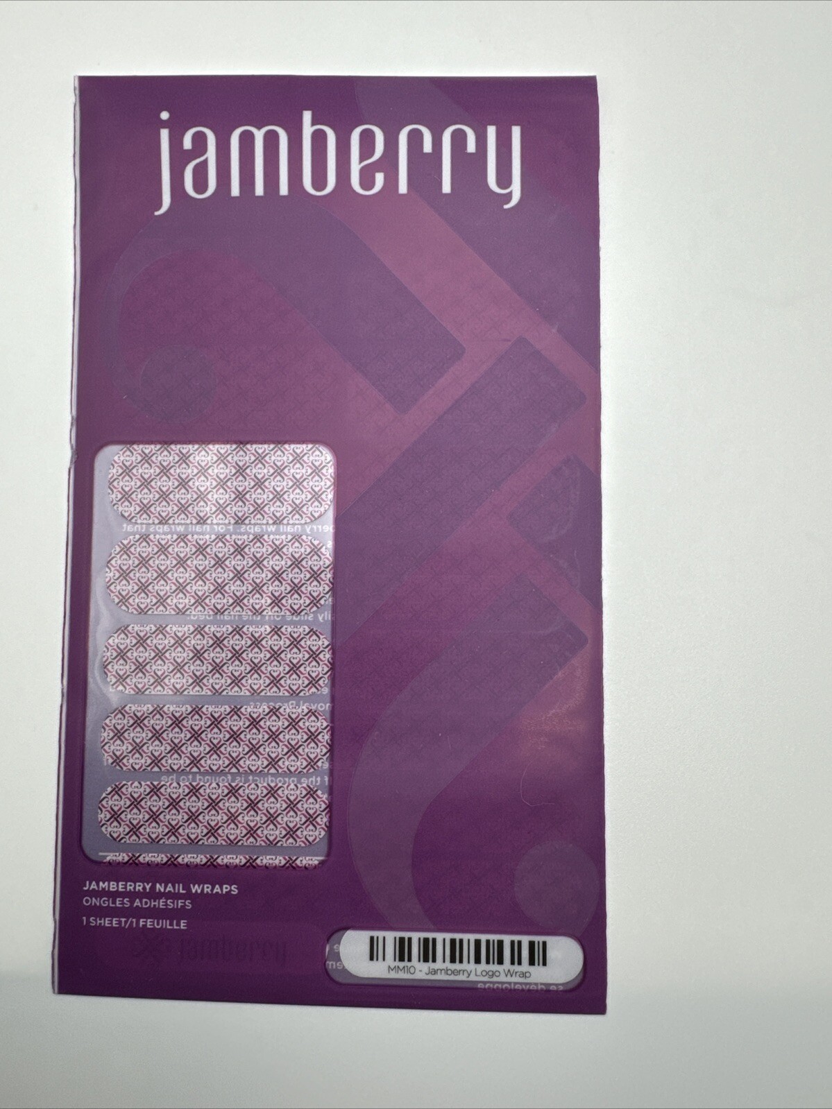 Jamberry Nail Wraps Jamberry logo Wrap Full Sheet (multicolor graphic)