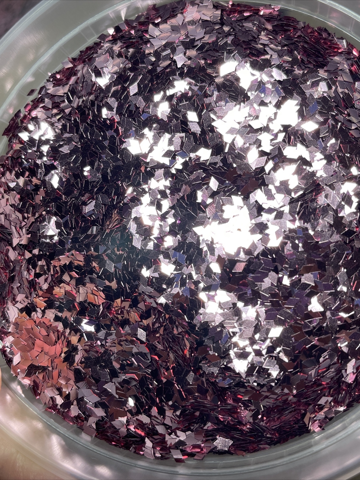 50G Solvent Resistant Metal RHOMBUS 2MM shape Glitter Nail Art Face Crafts