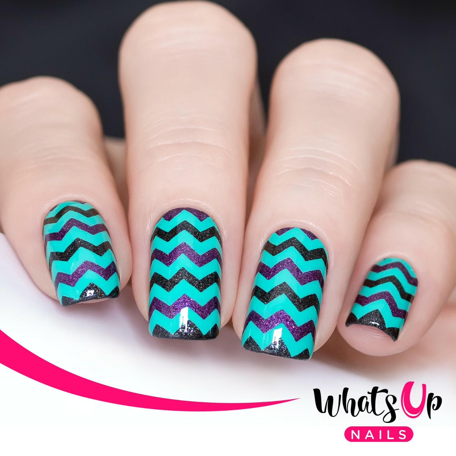B048 Simple Shapes Stamping Plate For Stamped Nail Art Design
