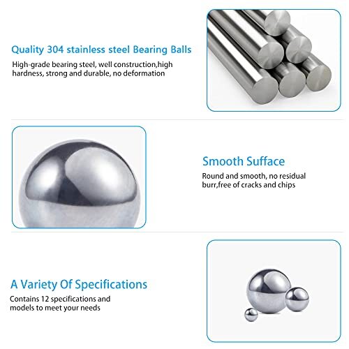 200 Pcs Paint Mixing Balls Stainless Steel Mixing Agitator Balls For Mixing Mode