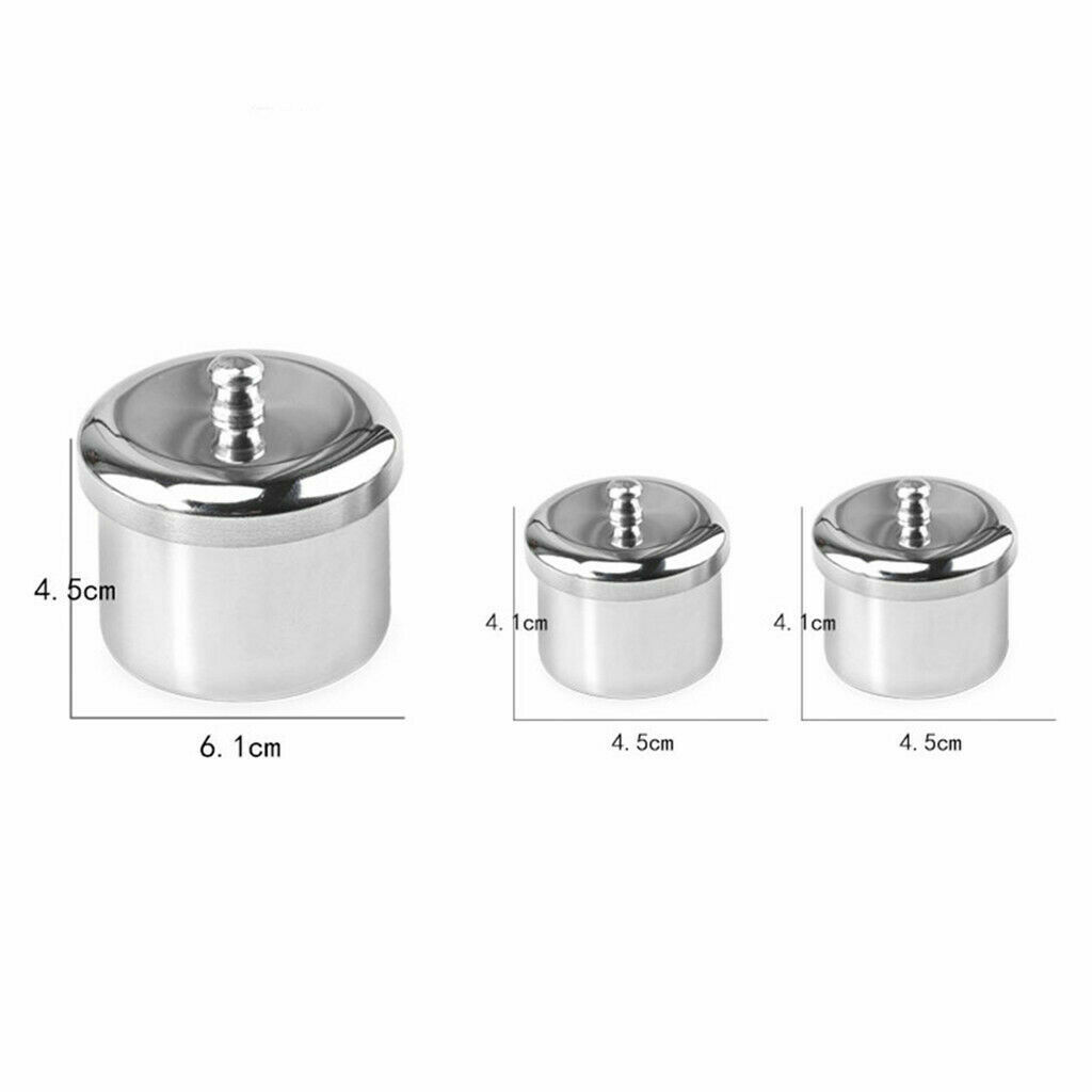 Nail Art 5PC/Set Cosmetic For Liquid Powder Container Dish Cup US Shipping