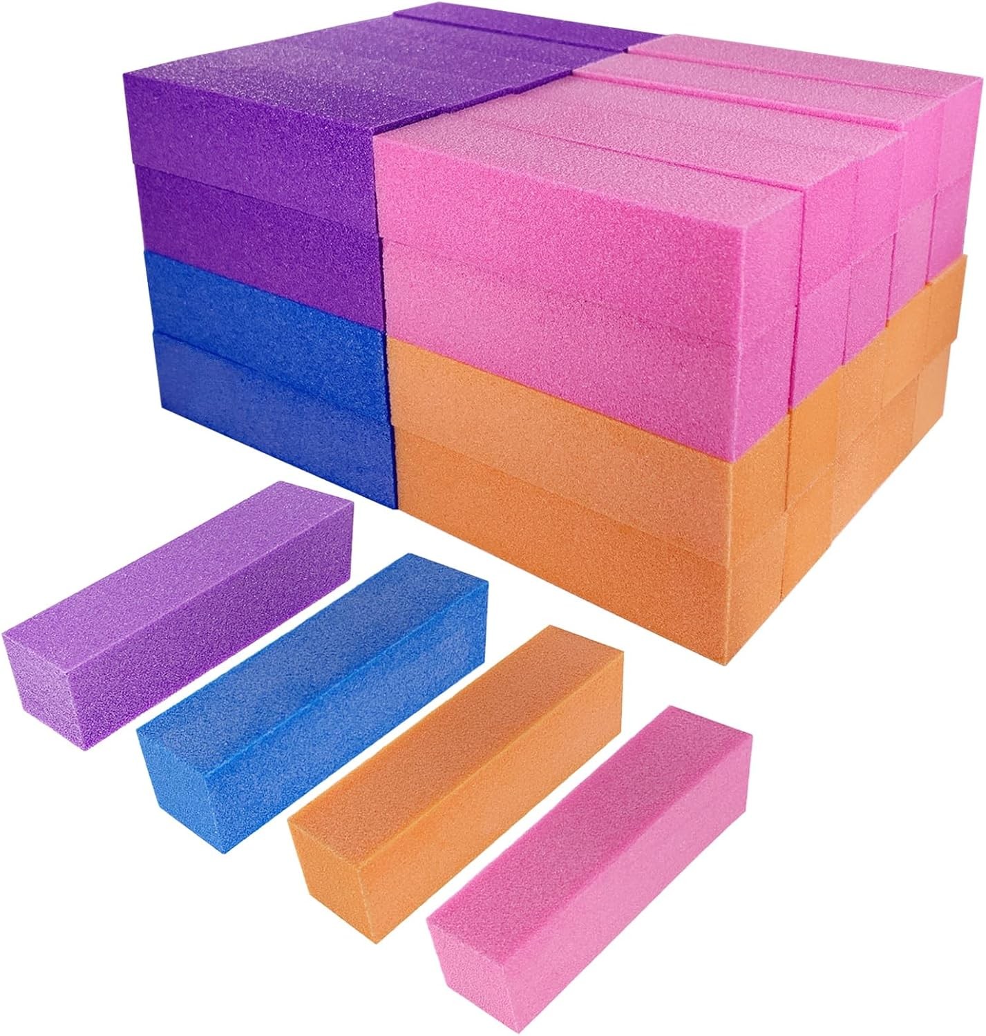 Nail Buffer Blo for Acrylic and Natural Nails, 4 Sided Sanding Buffers