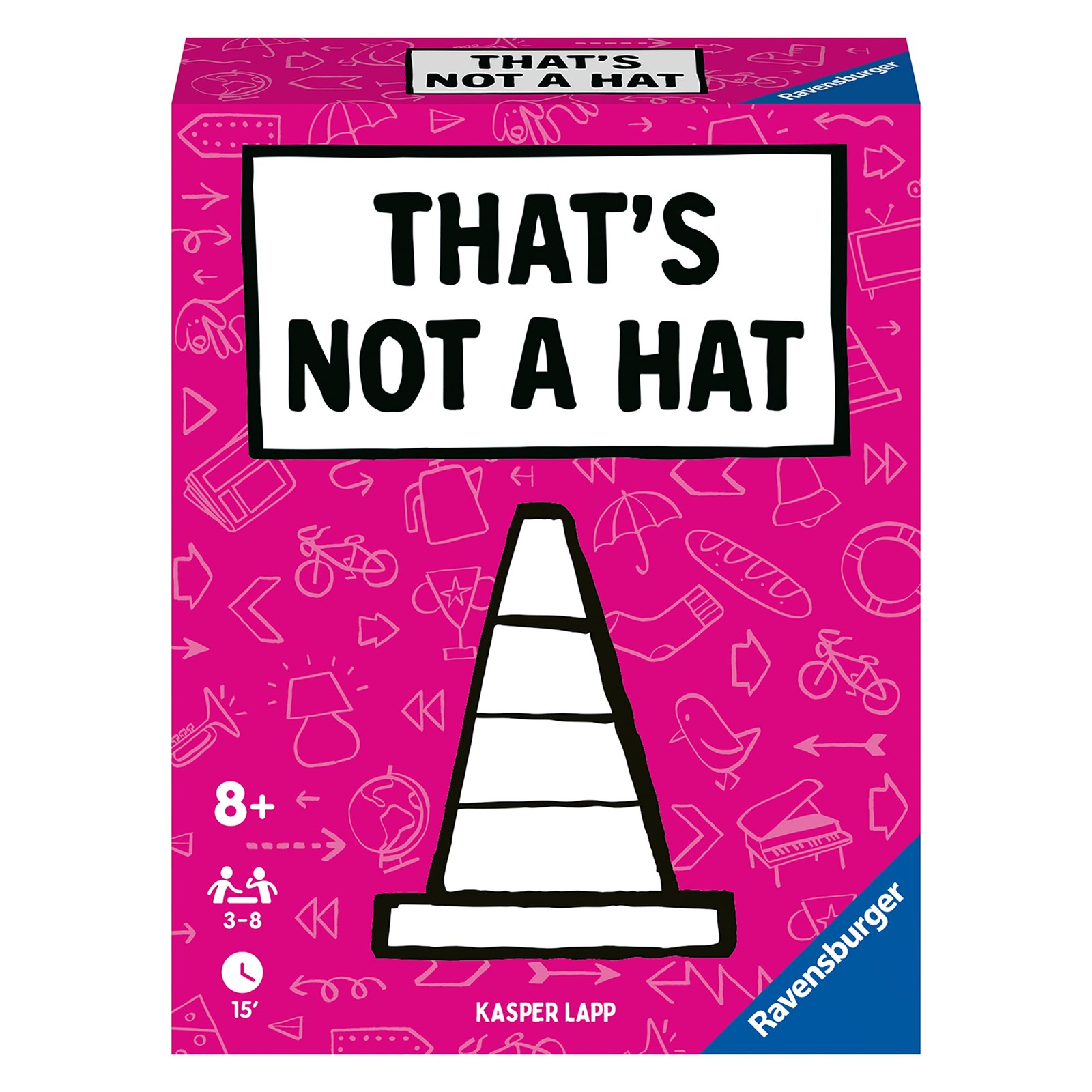 Ravensburger That’s Not A Hat – Fun Bluffing 4 x 5.1 x 1.3 inches, Multicolor
