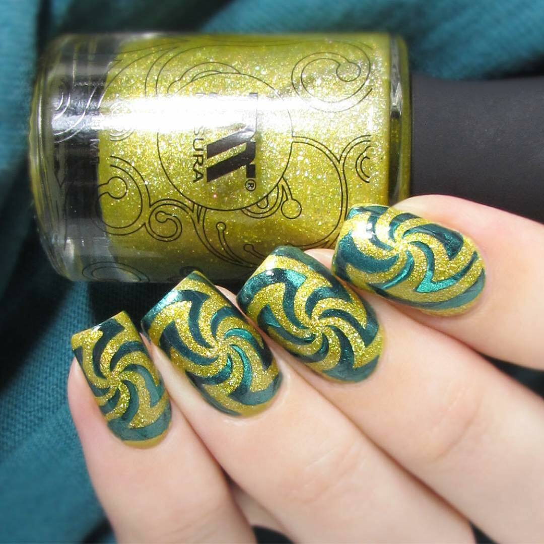 Hypnose Stencils for Nails, Swirl Nail Stickers, Nail Art, Nail Vinyls