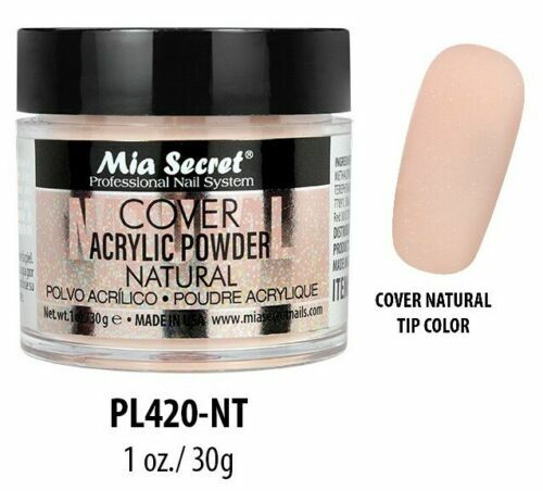 Mia Secret Acrylic Powder COVER NATURAL Nail Art System 1 Ounce