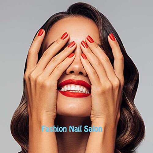 Square Press on Nails Short Medium Ombre White Glue on Nails with Bling