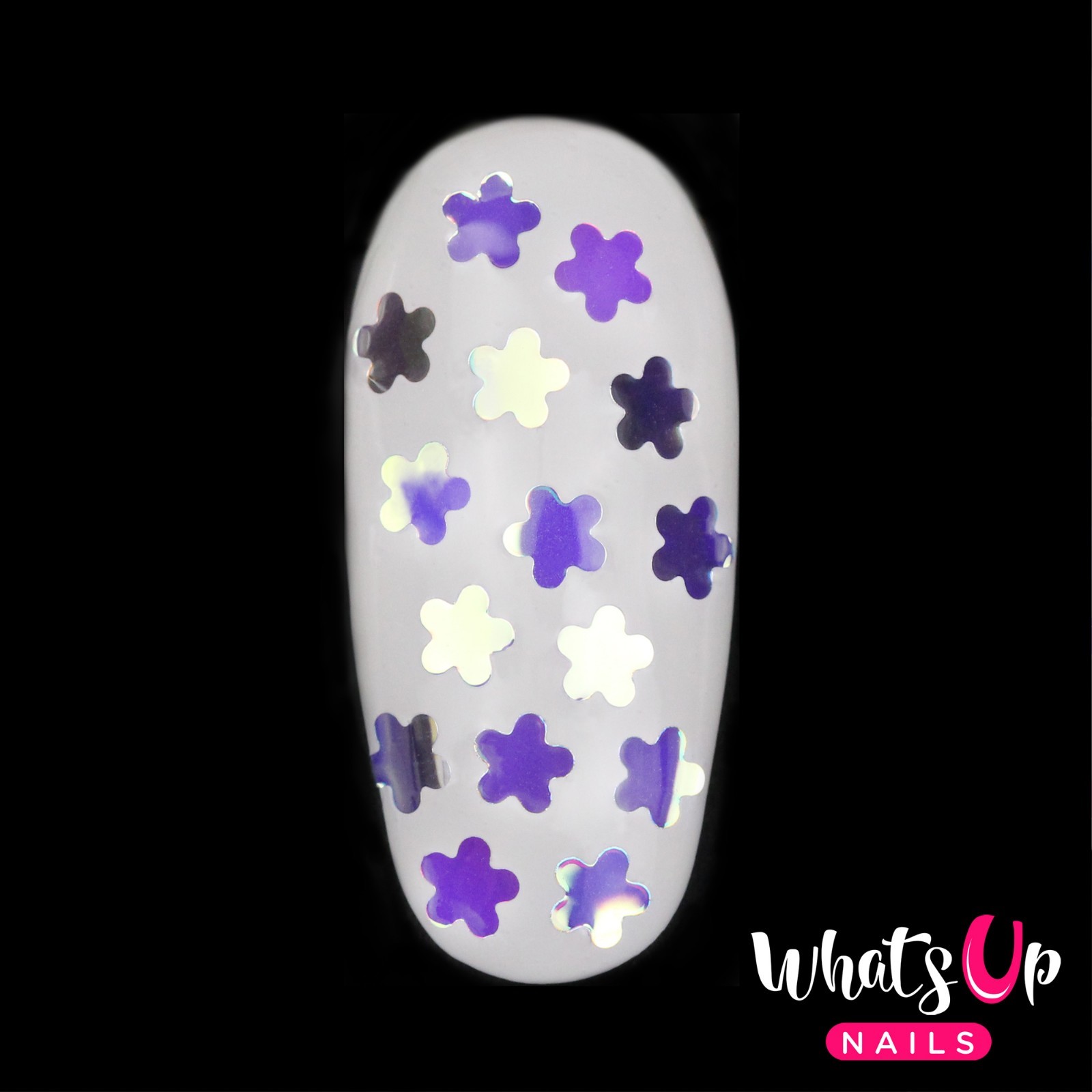 Whats Up Nails – Flower Glitter Confetti for Nail Art Design