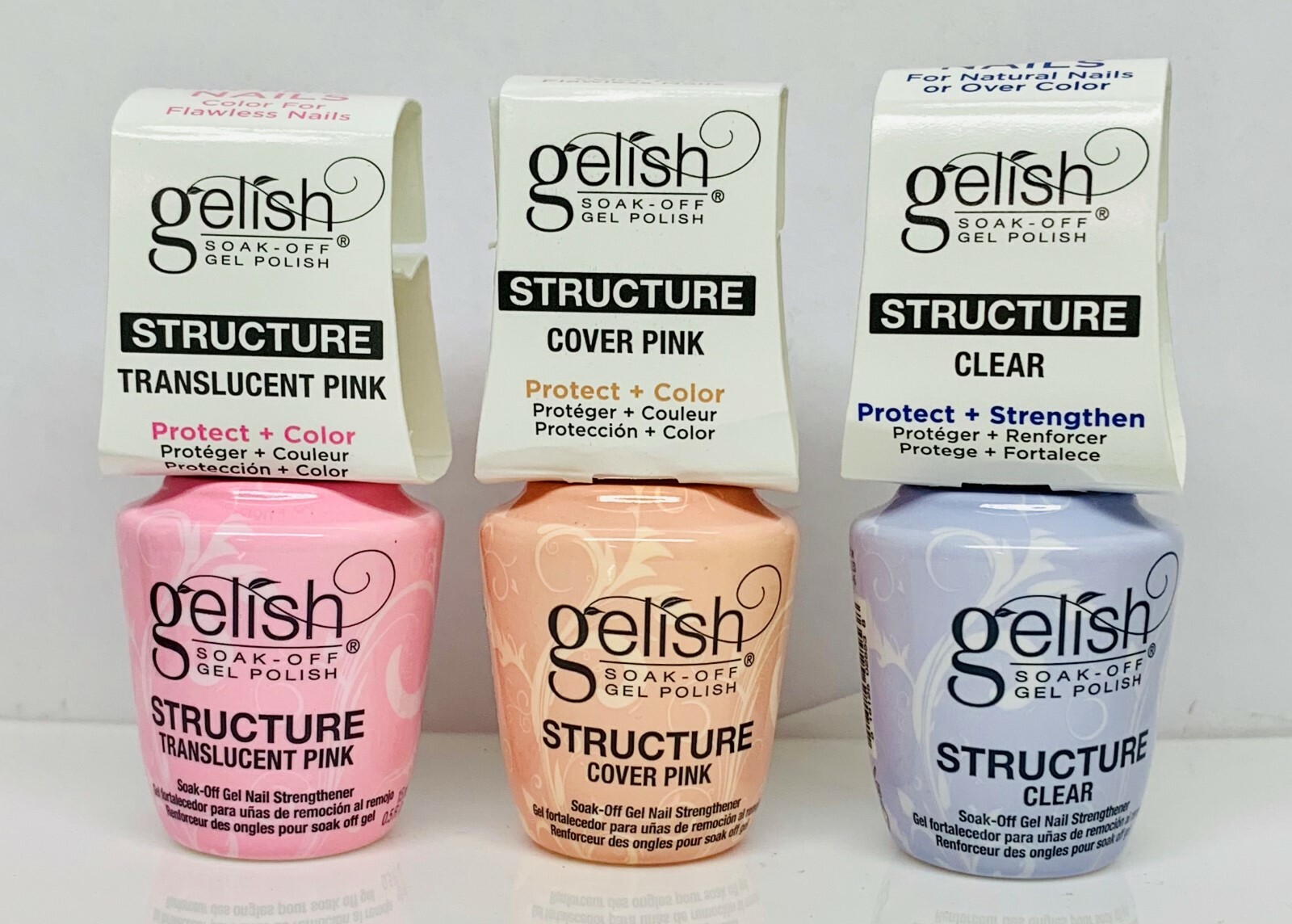 Harmony Gelish BRUSH-ON STRUCTURE GEL – Choose Any Color 0.5OZ