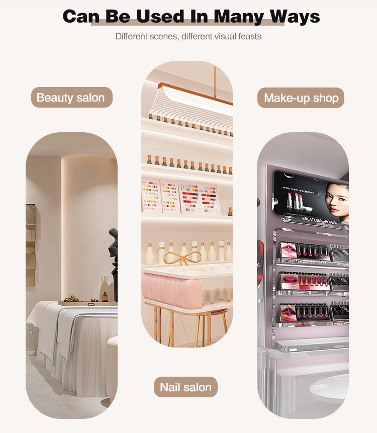 Single manicure table White manicure table Modern nail salon furniture