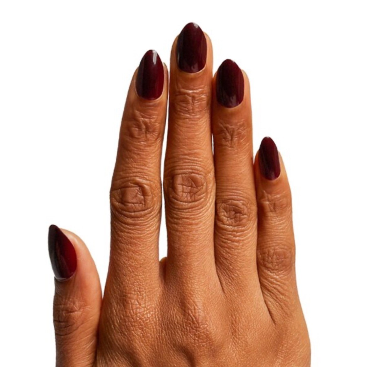 Olive & June The Instant Mani Press-On Nails Obsessed Dark Ruby Red Medium 42ct