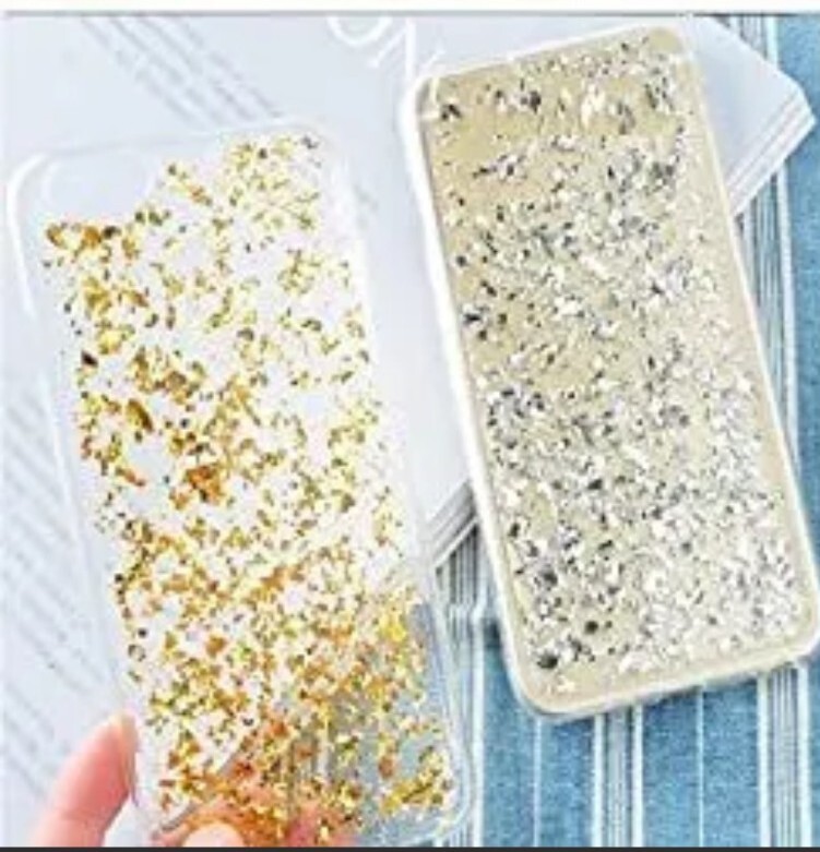 Gold Leaf Gilding Resin Flakes 10g Gold Metallic Foil Flakes