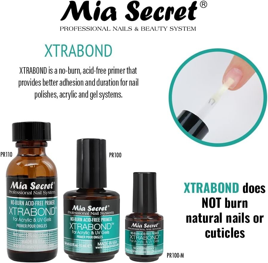 Mia Secret XTRABOND No-Burn Acid-free Primer 0.5 oz