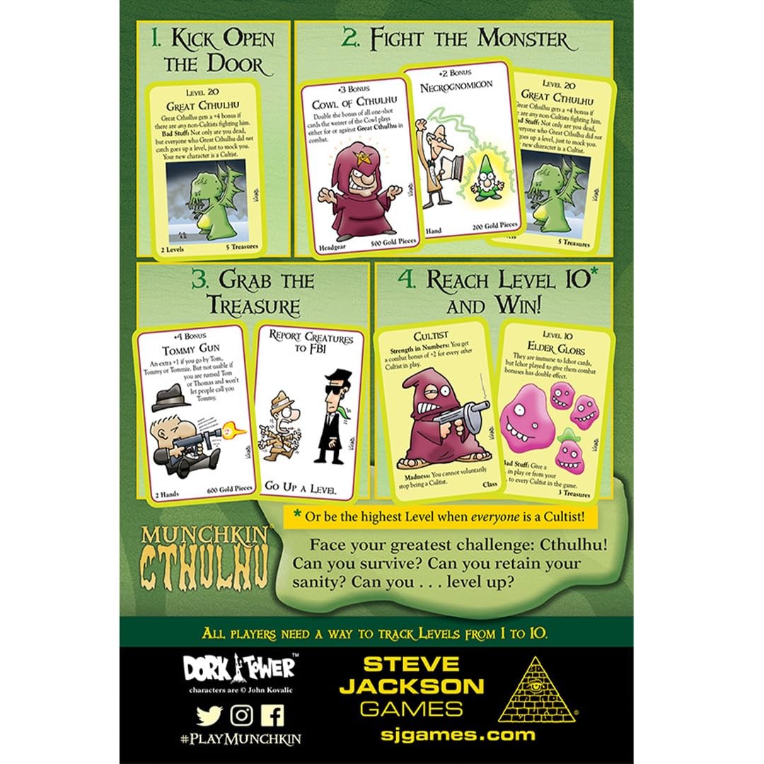 Munchkin Cthulhu Small, Multicolor