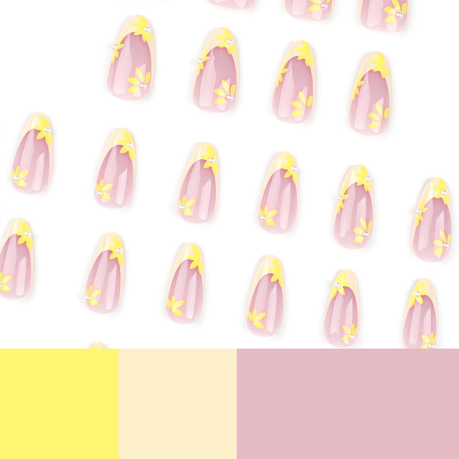 FIEONCIY 24pcs Spring Glossy Full Cover 1 Fl Oz (Pack of 1), multicolor