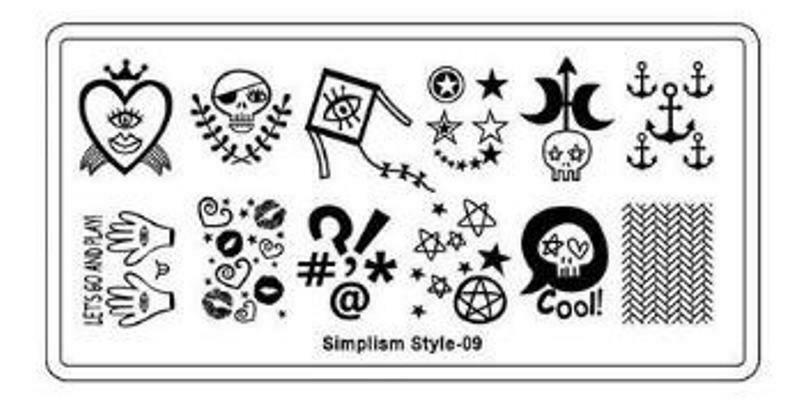 10 NEW Styles DIY Nail Art Image Plates Manicure Stamp Template Stamping Tool