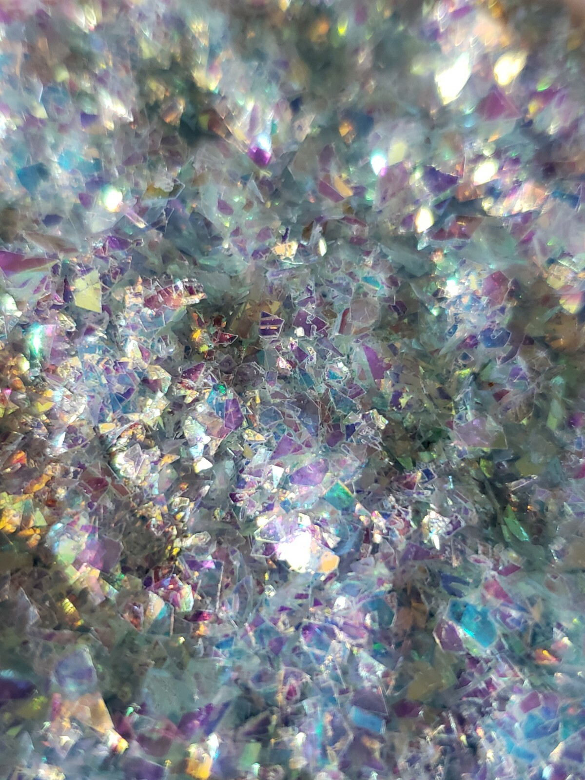 Blue Chunky Aurora Nail Glitter 4 grams