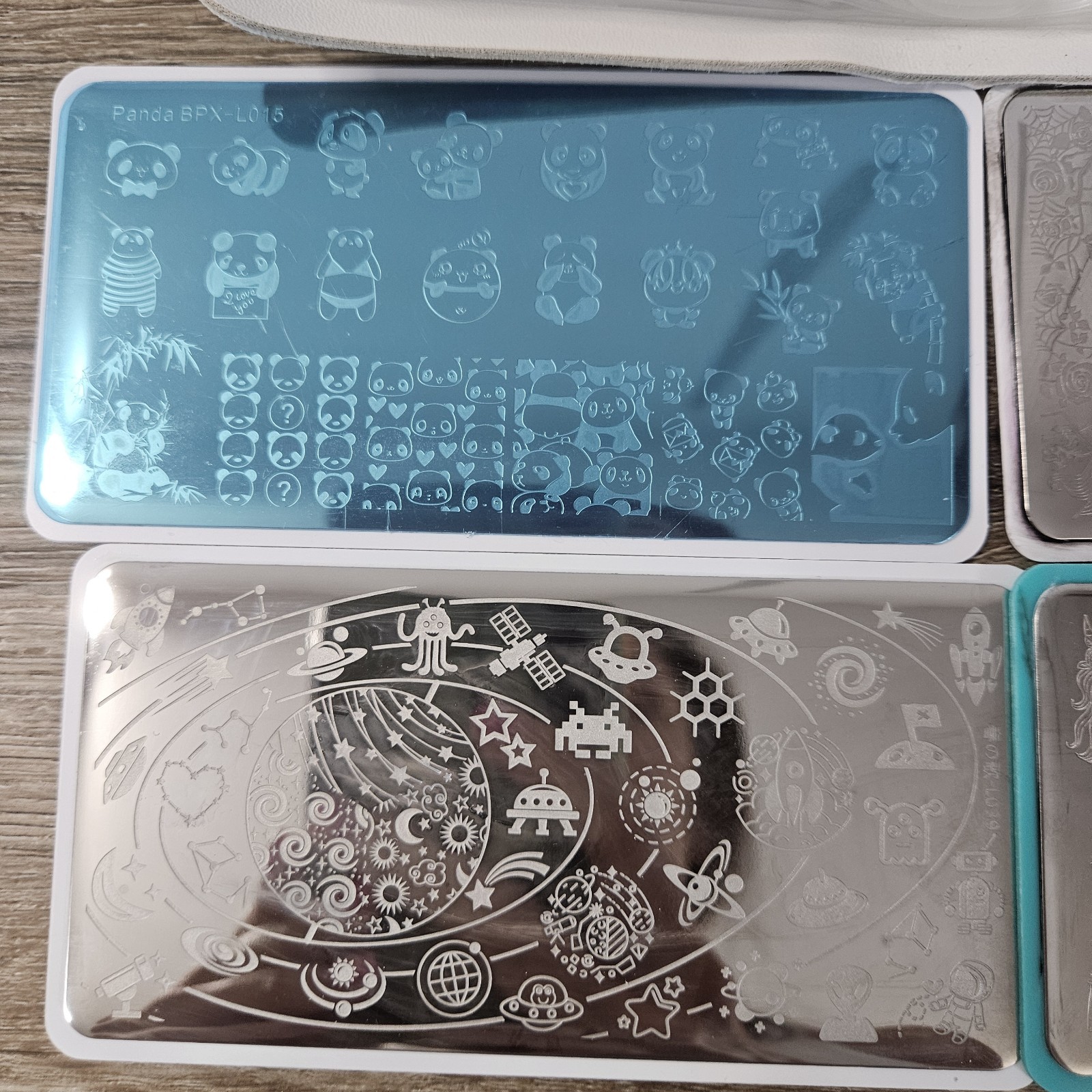 Clear Jelly Stamper Nail Art Stamping Plates Large Lot Of 43 Patterns READ