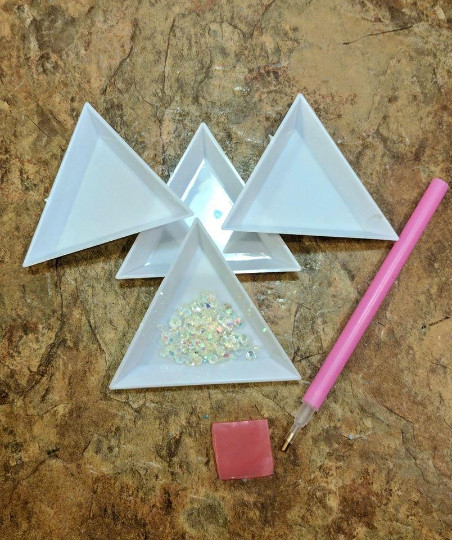 Rhinestone tray and Picker set – 6 pieces