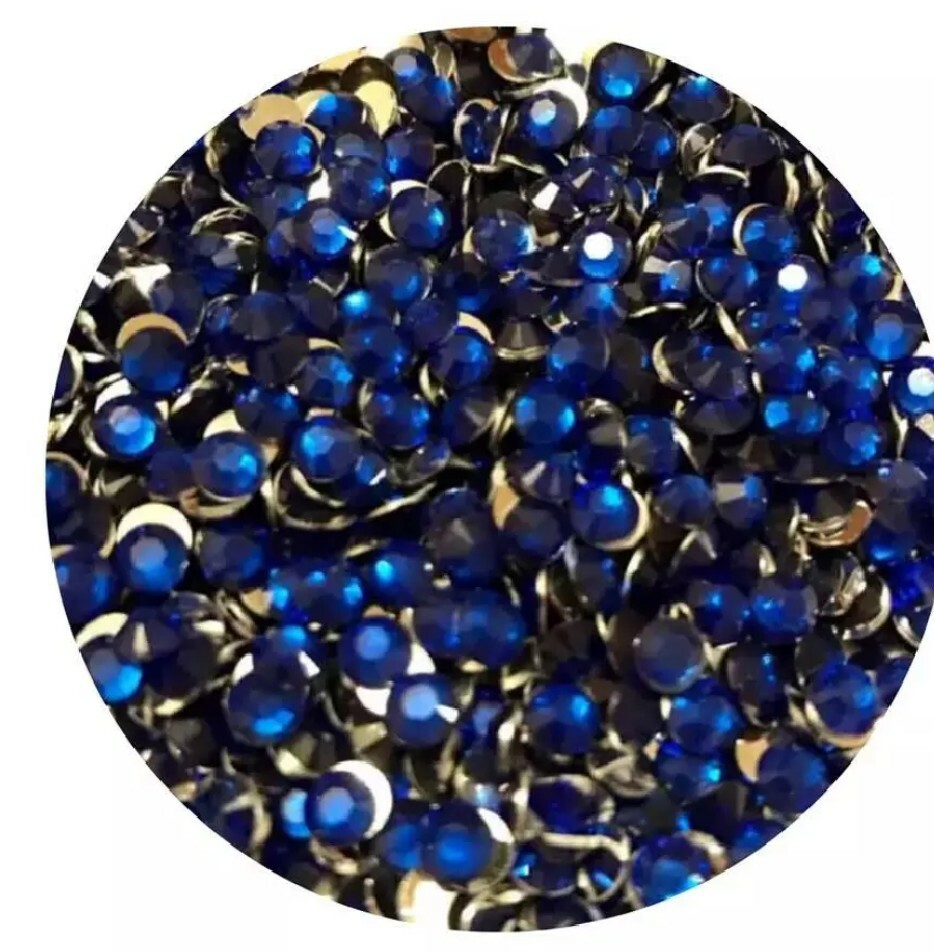 10000 Rhinestone Mix, 3mm, Crystal Flat Back, 9 colors, Nail Art wholesale UK