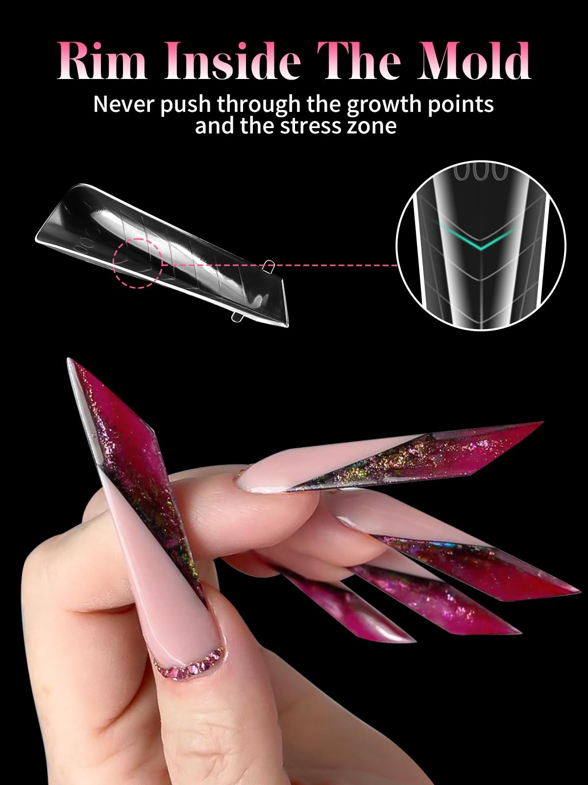Dual Nail Forms for Poly Extension