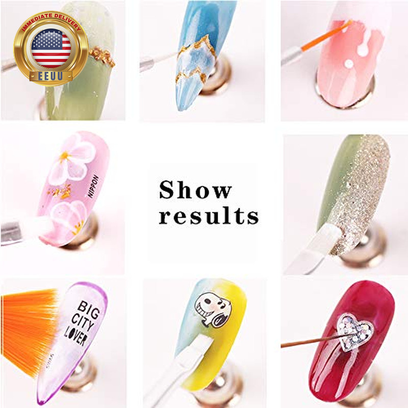 20PCS Nail Art Design Dotting Painting Drawing Polish Brush Pen Tools ⭐️⭐️⭐️⭐️⭐️