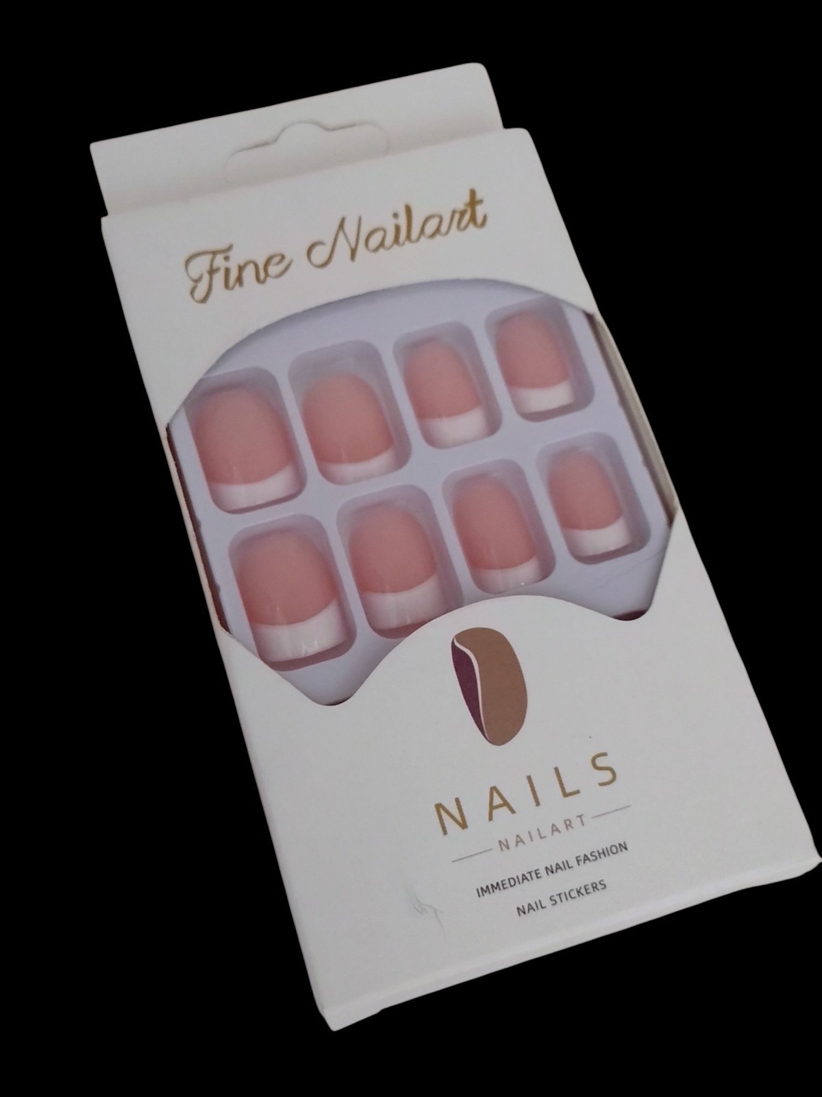 FINE NAILS ART Nailart Immediate Nail Fashion NAIL STICKERS French Tip Manicure