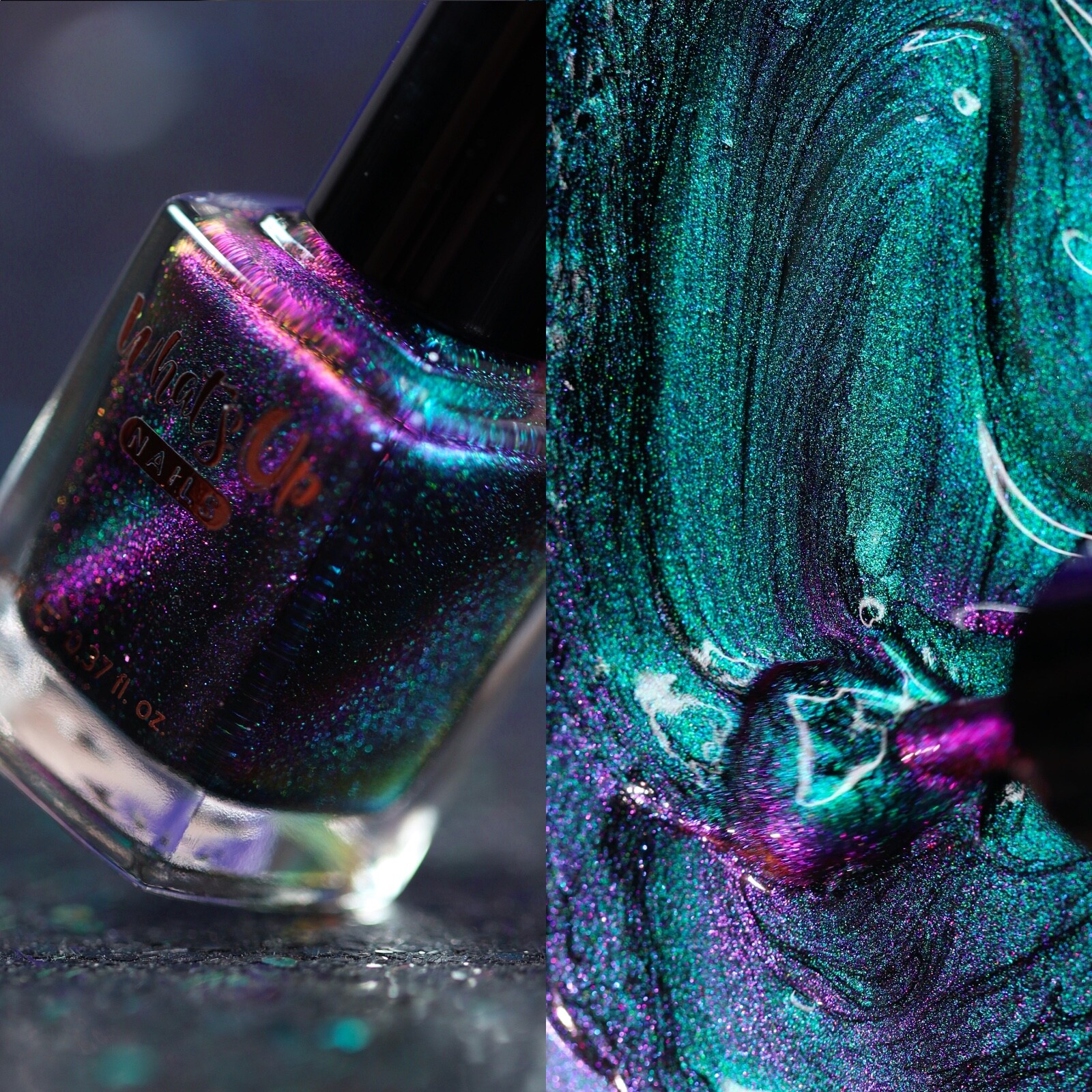 Whats Up Nails – Polar Light Show Regular Polish (Multichrome Magnetic)