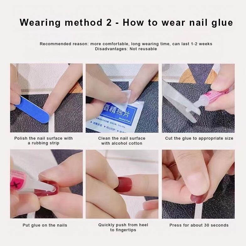 Fabufabu 3d Press On Nails – Handmade Unique Fake Nails, Artistic Design