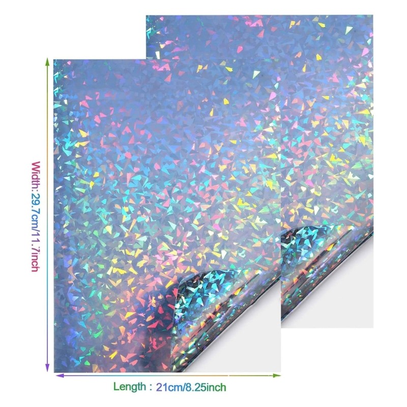 20 Sheets Printable Vinyls Sticker Paper Waterproof Sticker Paper