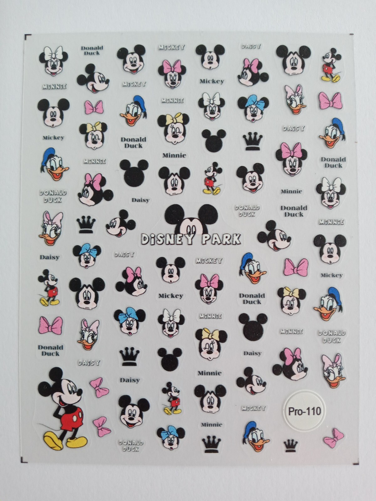 Cartoons, Flowers, Kawaii, Fruit, Nail Art Stickers, Self- Adhesive, “PICK”