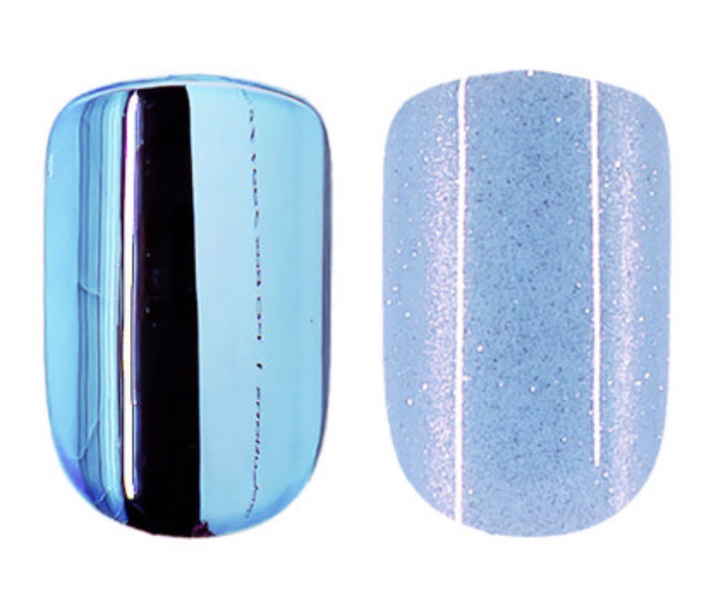 LUMINOSITY CAT EYE CHROME: BLUE