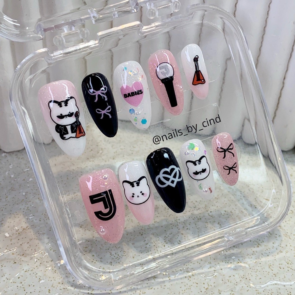 KIM JAE JOONG TVXQ JYJ KPOP NAIL STICKER FAN MADE KOREA iNKODE ENTERTAINMENT Z10