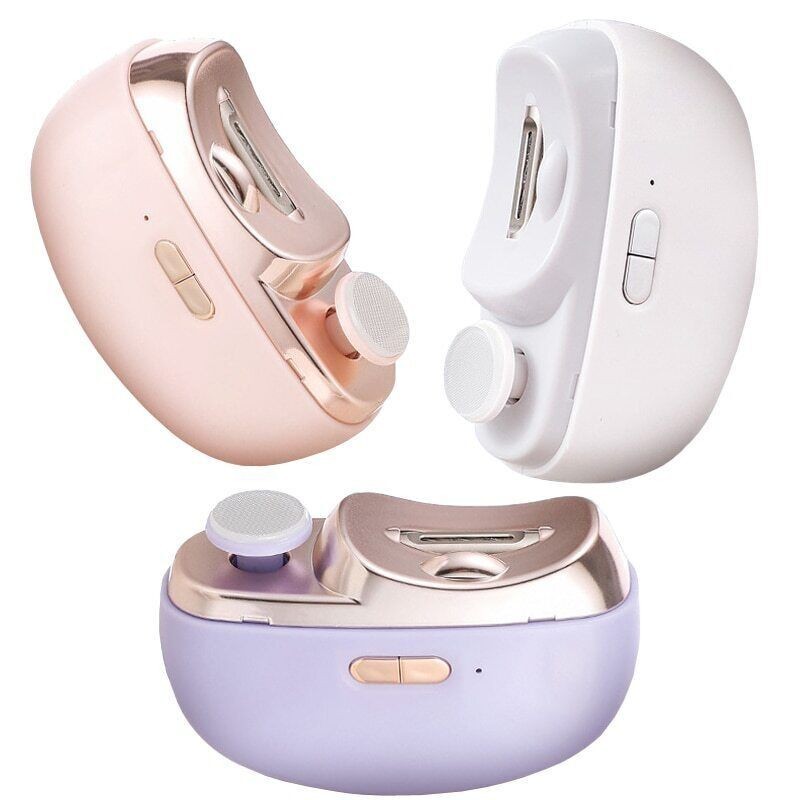 Electric Nail Clipper 2 in 1 Automatic Nail Trimmer Nail Polisher for Adults Kid