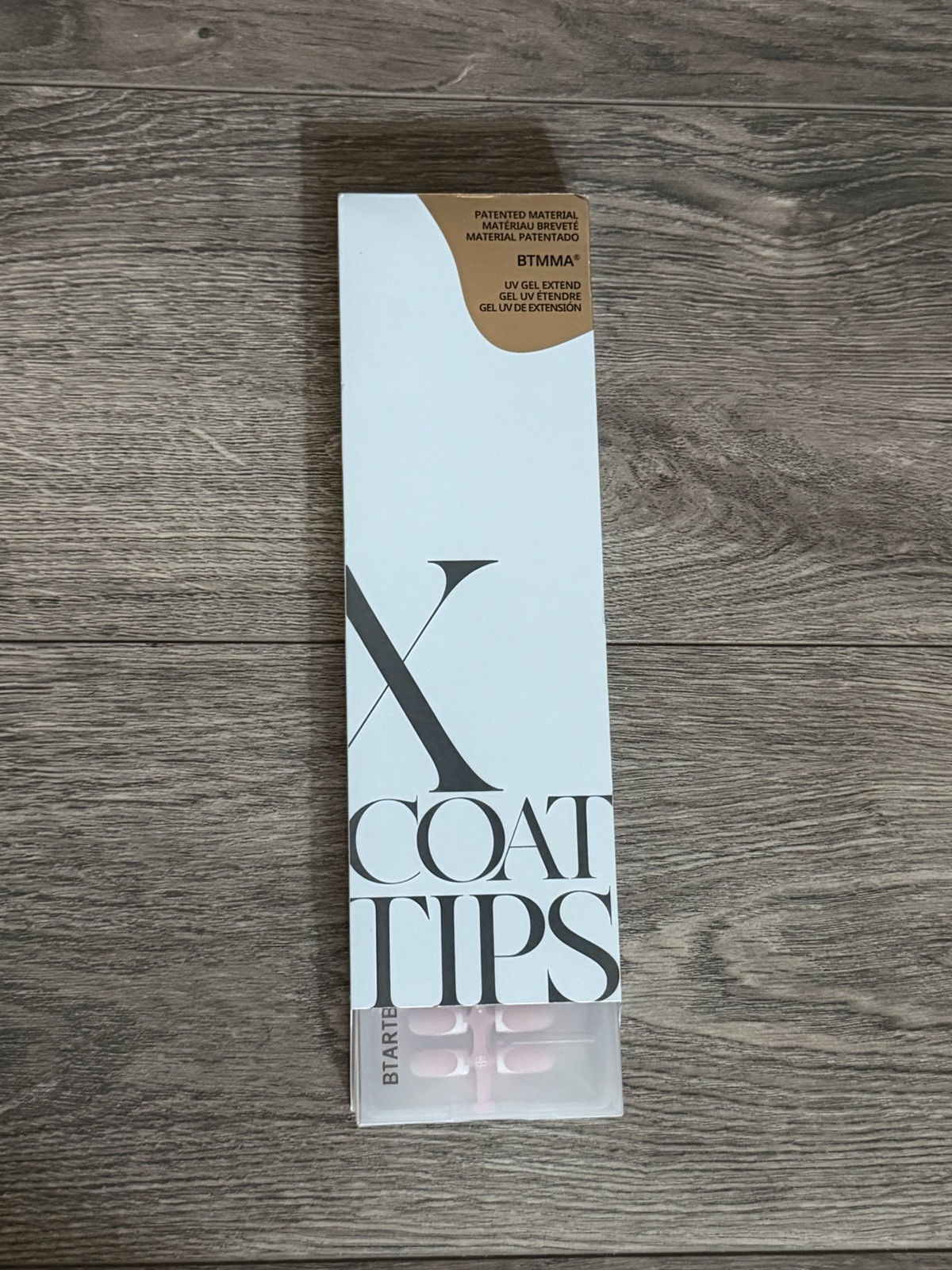 BTArtboxnails Soft Gel Nail Tips – 3 in 1 X-coat Tips French Tip Press On Nails