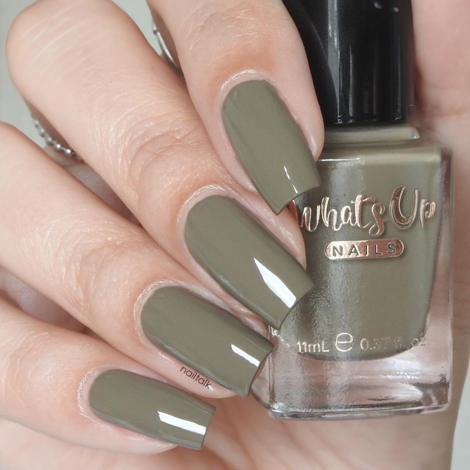 Clay Nail Polish (Khaki Brown Creme) Nail Polish for Nail Art