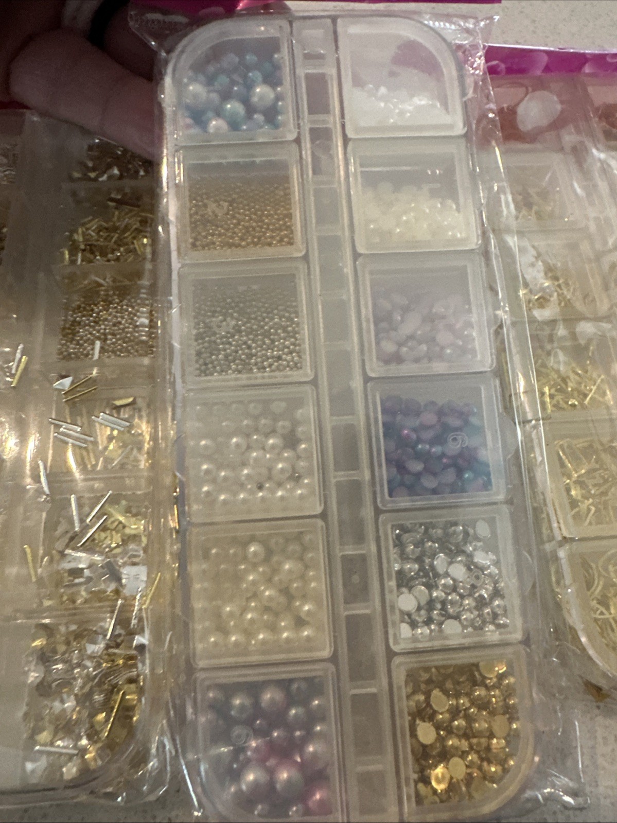 Nail Art Assorted Charms & Tools