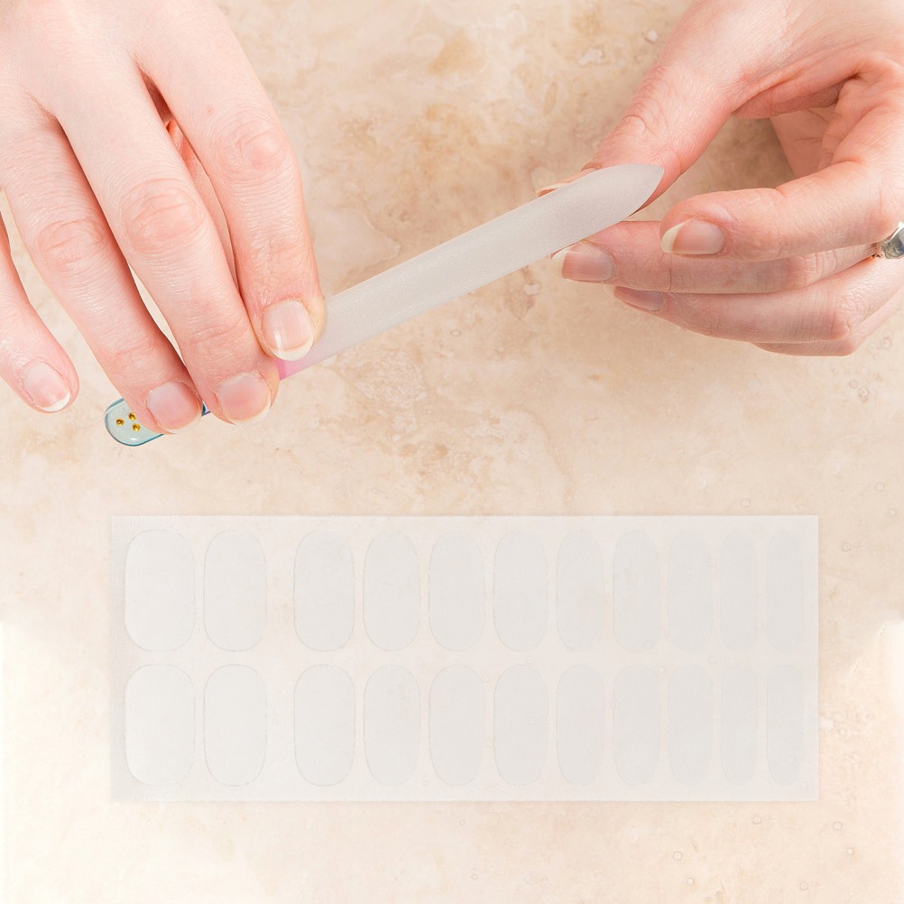 6 Packs Durable Nail Gel Wraps Transparent Strips for Nail Art Protection
