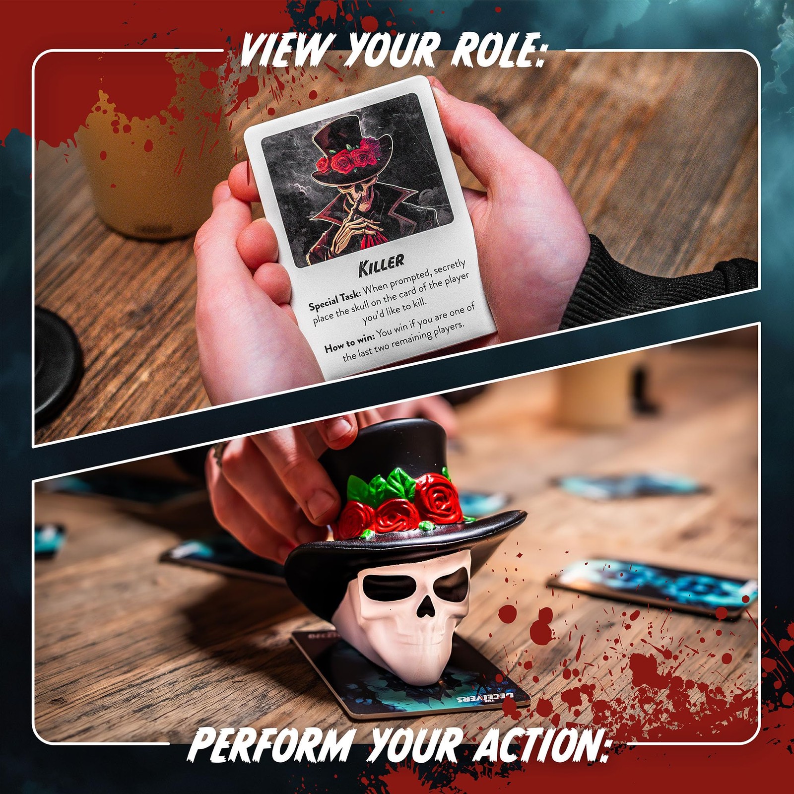 The Deceivers – Murder Mystery Party 4.52 inches x 5.59 x 0.1