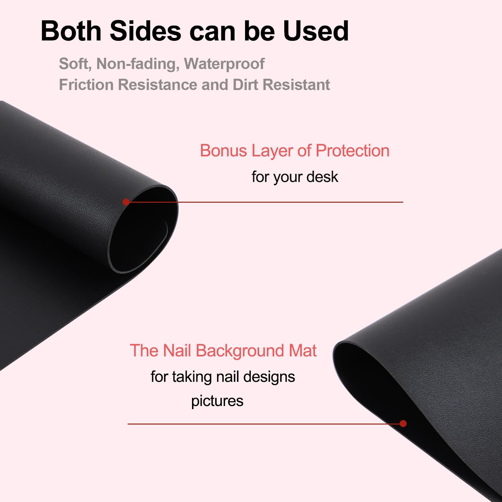 U Shaped Manicure Nail Hand Rest Arm Stand Pillow W/ Table Mat Phone Holder