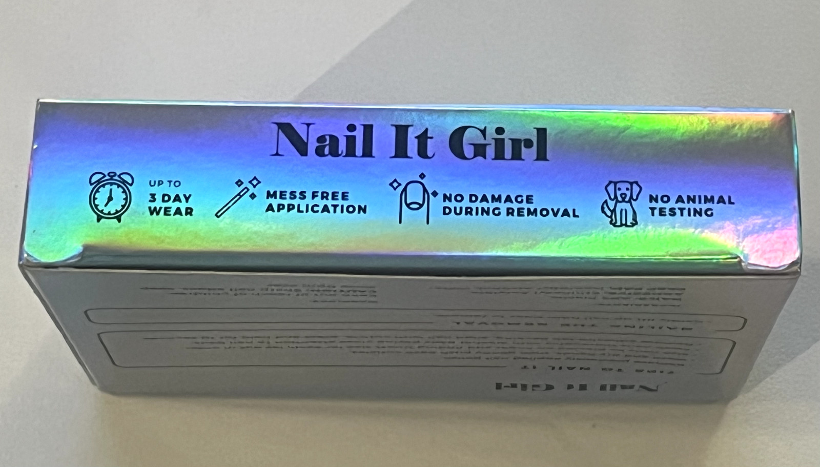 Easy Application Press On Nails – Ombre French Long – by Nail It Girl