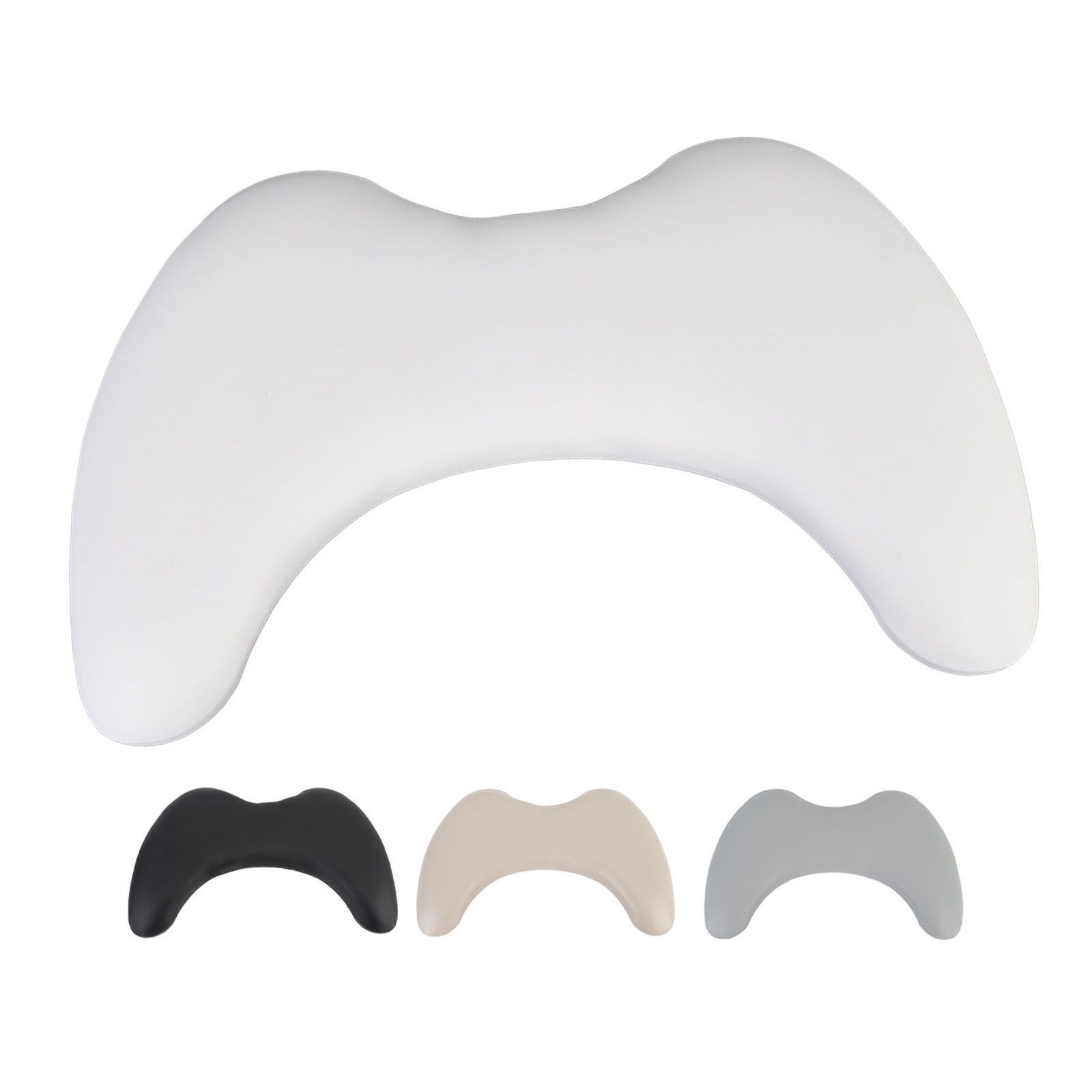 Nails Tech Arm Rest Detachable U Shaped Slope Manicure Hand Pillow PU Leather