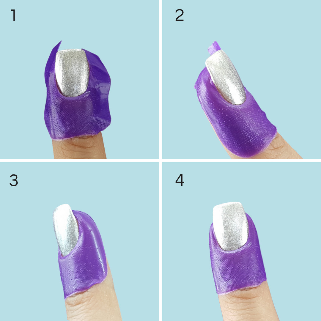 Nail art Tips Peel off Mani Tape, LATEX FREE (Ballet Slipper Pink)