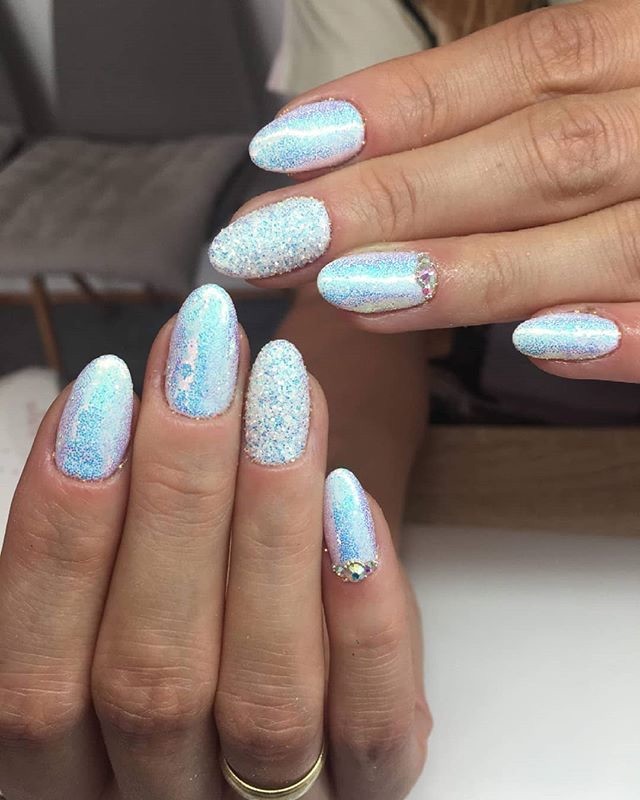 CINDERELLA PIXEL GLITTER NAILS ART AB IRIDESCENT Trend Mirror 500 gram