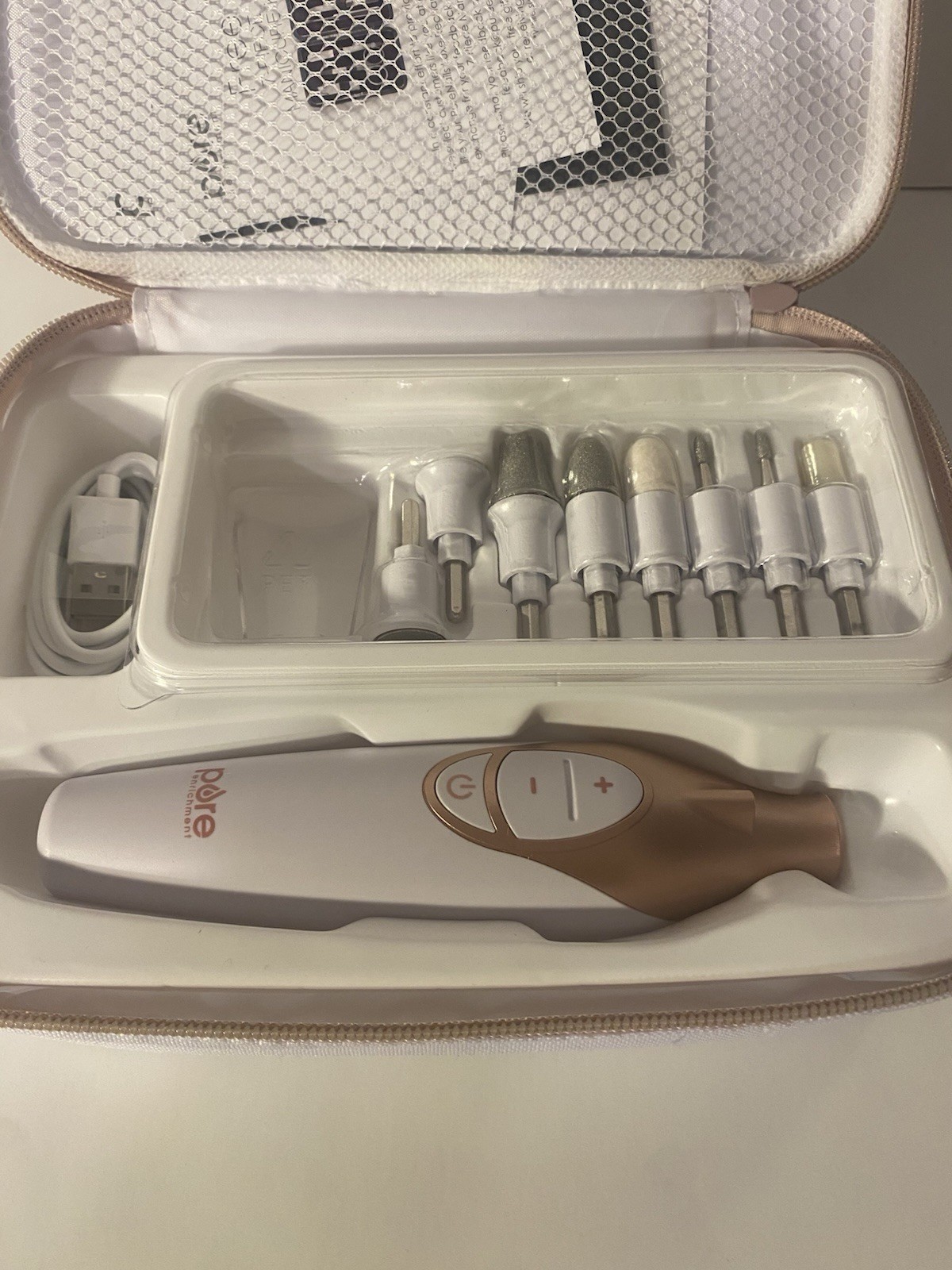 Pure Enrichment PureNails Luxe Rechargeable Manicure Set – Cordless Portable …