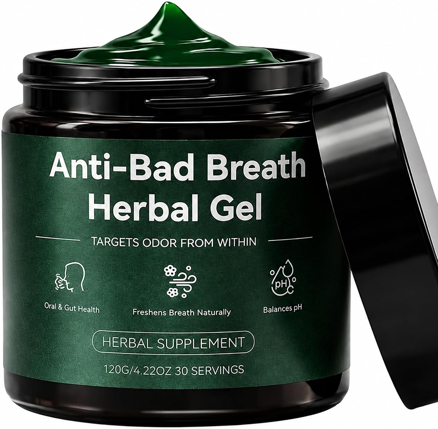 Anti-Bad Breath Herbal Gel Supplement – Body & Breath Odor Control from The Insi