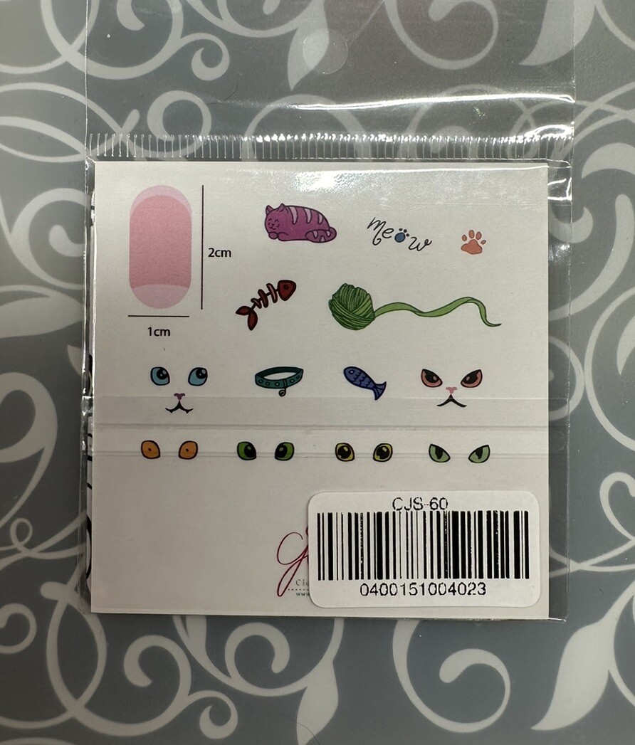 Clear Jelly Stamper CJS-60 Nail Stamping Plate