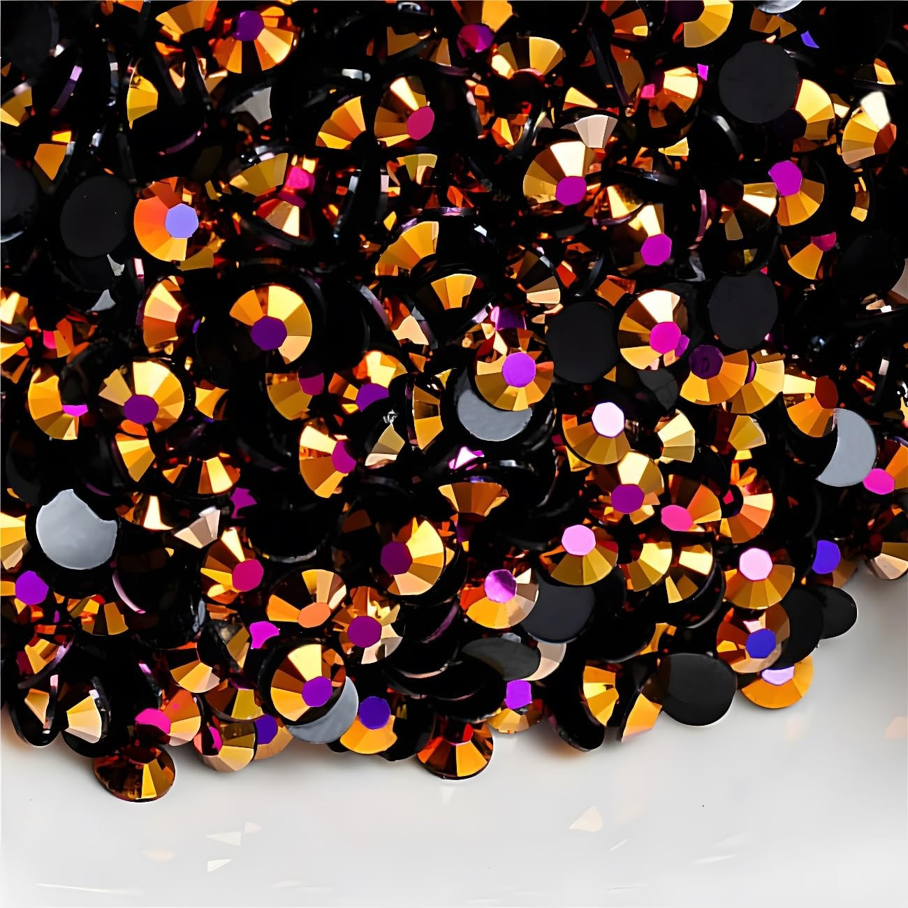 Flatback Rhinestones round Gems for Nails Art and Crafts 4000Pcs SS6 2Mm AB Crys